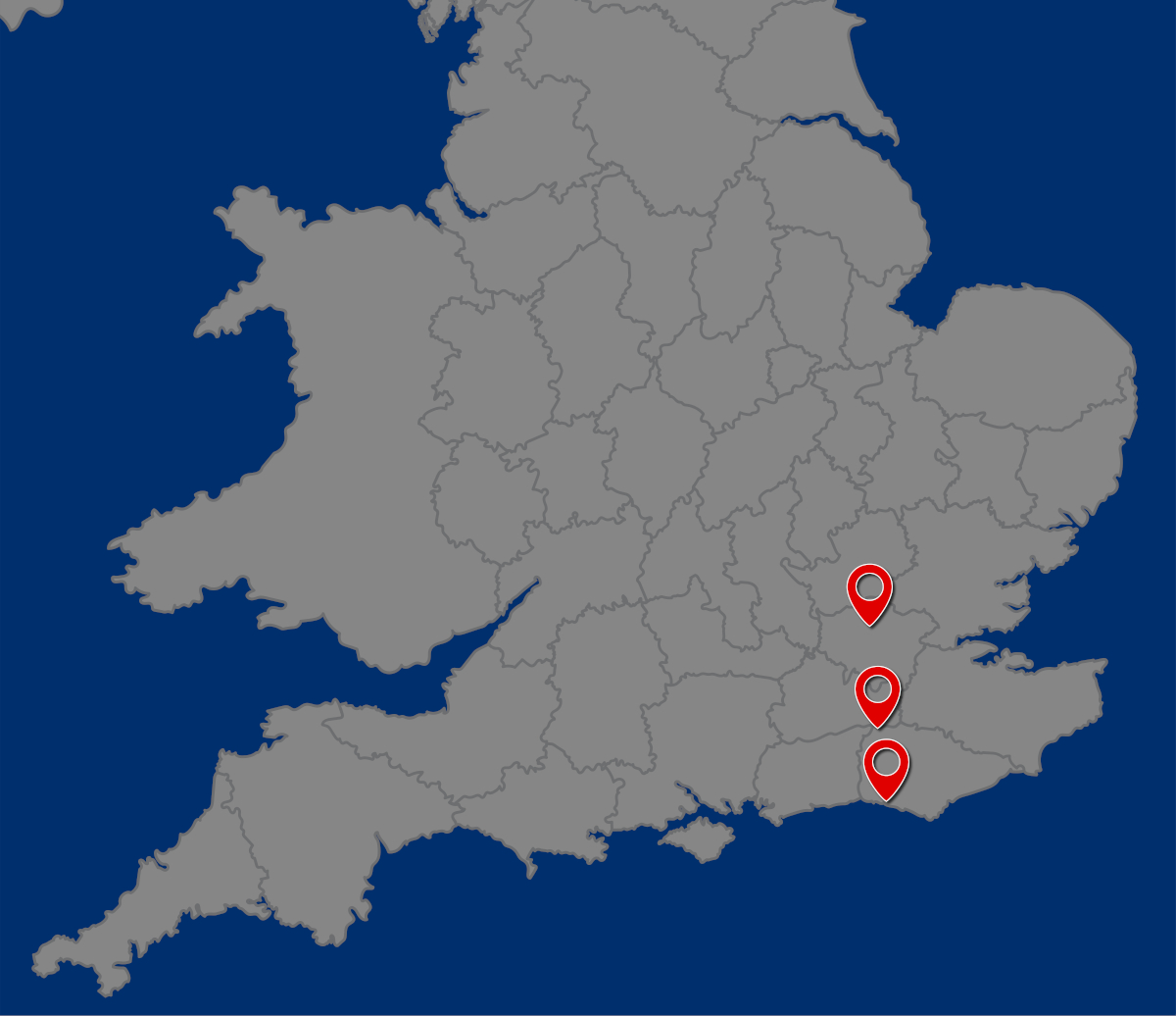 Map of the UK